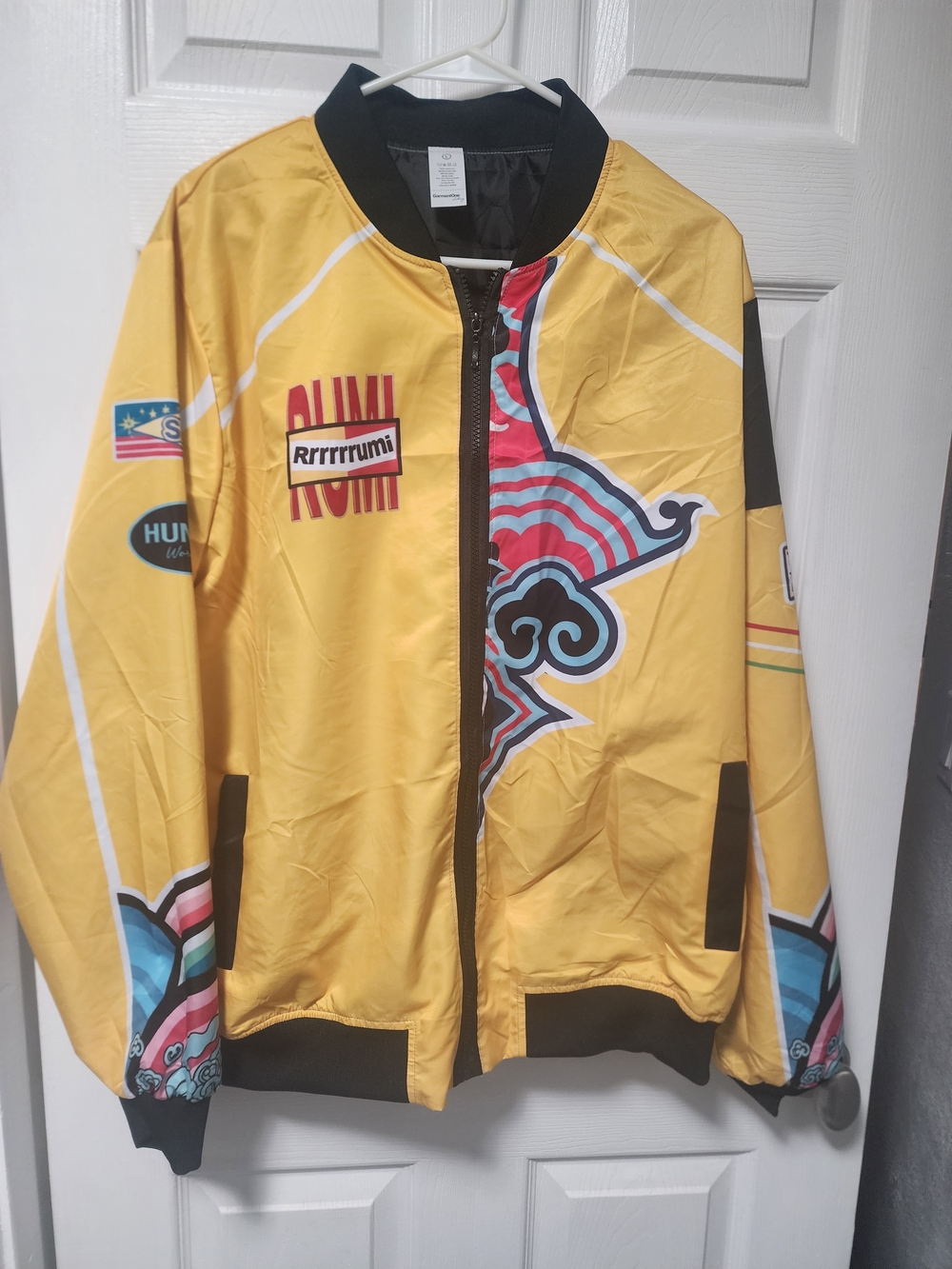 K-Pop Demon Hunters Rumi Costume Bomber Jacket